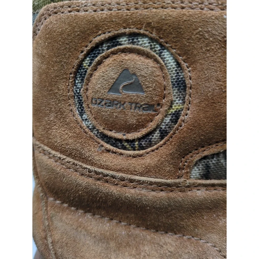 Ozark Trail Boots Mens Brown Camo 8 Waterproof Insulated Winter Shoes Thinsulate
